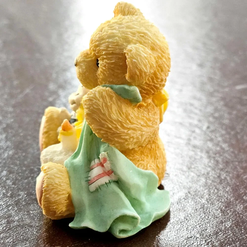 Vintage 1992 Priscilla Hillman for Enesco “Age 1 – Beary Special One” Figurine